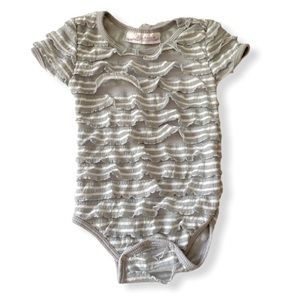 Drama ruffle bodysuit